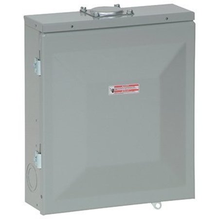 EATON Load Center, BR, 42 Spaces, 125A, 120/240V, Main Lug, 1 Phase BR48L125RP